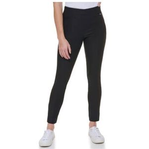 Womens Calvin Klein Pull On Pants with Seam Leg Detail